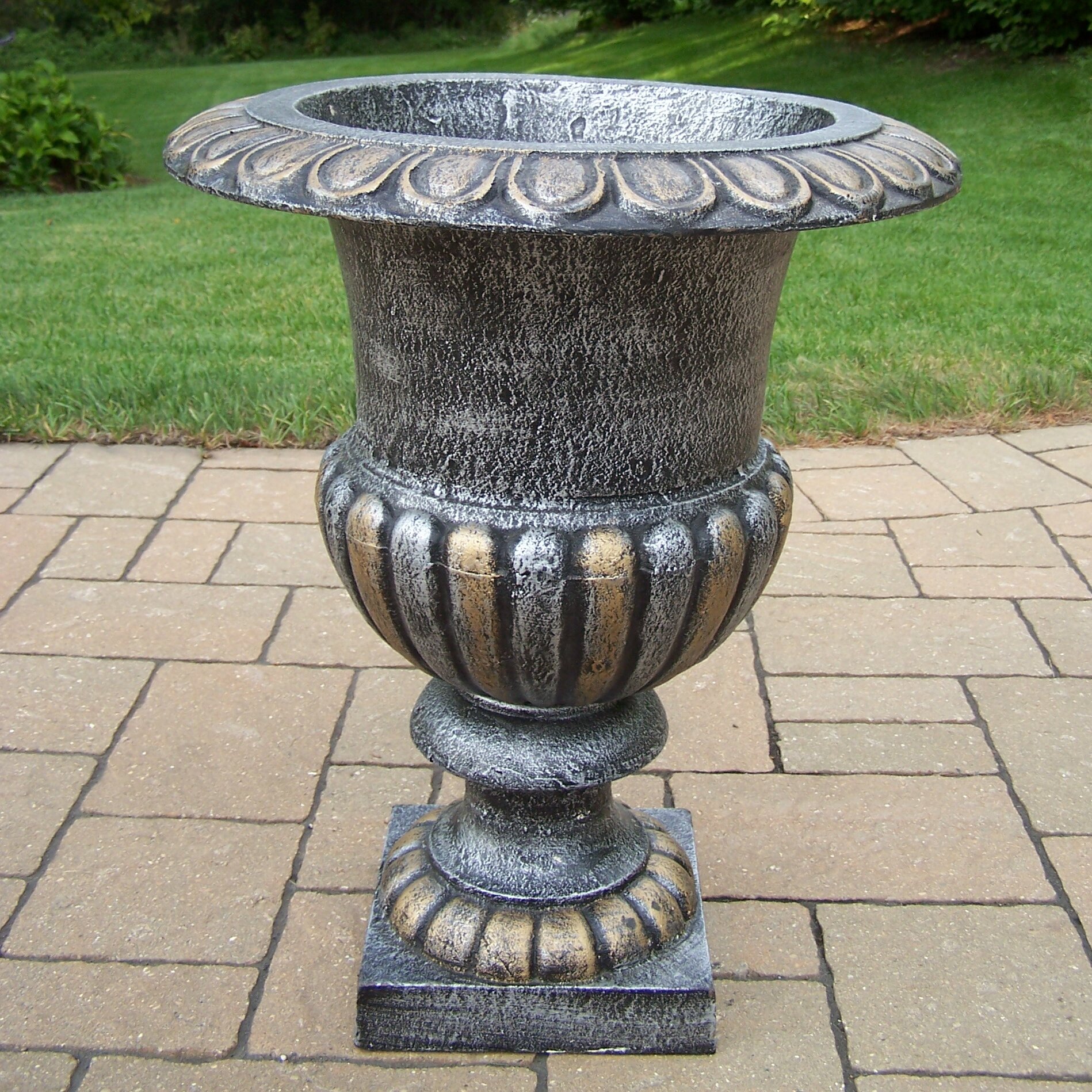 Astoria Grand Mcgrady Metal Urn Planter Wayfair